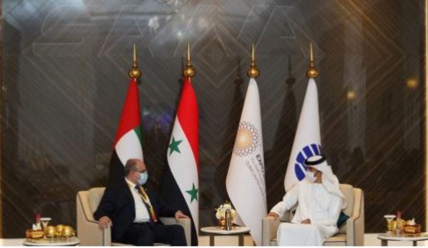 مباحثات سورية إماراتية لتعزيز التعاون الاقتصادي