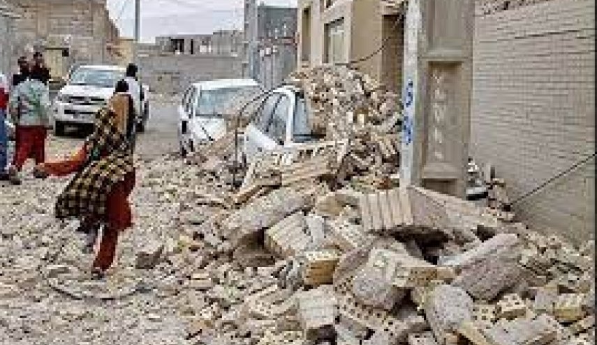27 مصدوم و یک فوتی در زلزله هرمزگان/اولین تصاویر از کانون زلزله هرمزگان