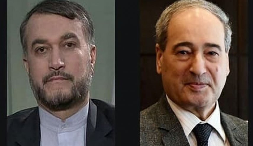 دعوت امیرعبداللهیان از وزیر خارجه سوریه برای سفر به تهران