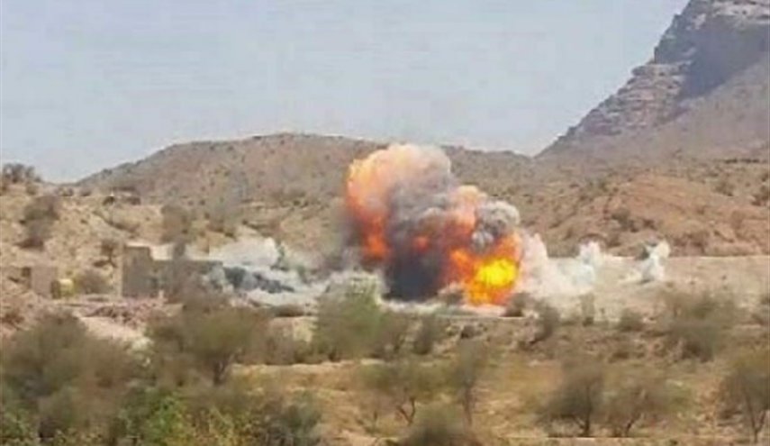 العدوان السعودي يشن 55 غارة جوية على عدة محافظات يمنية