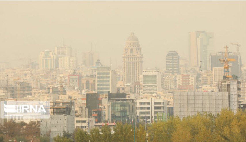 تداوم آلودگی هوا به دلیل پایداری جو در بیشتر نقاط کشور
