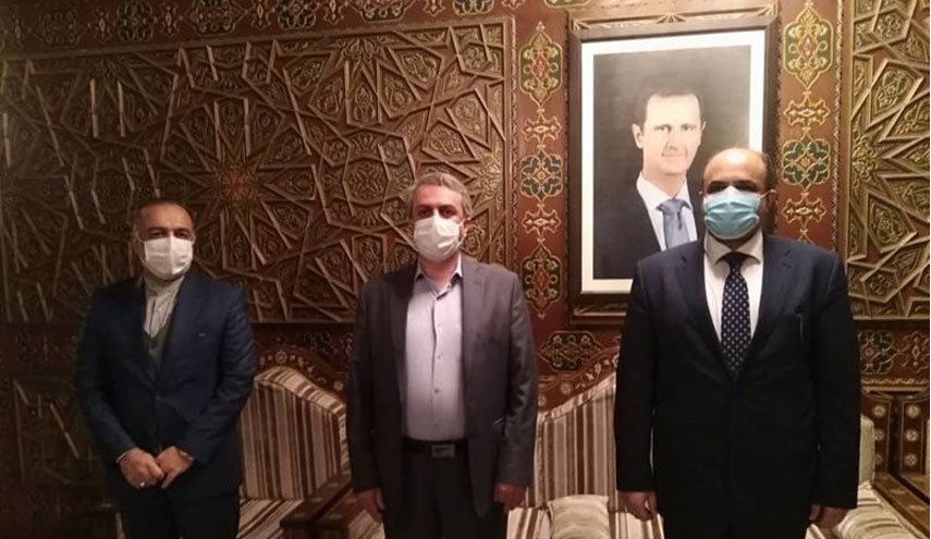 وزیر صمت وارد دمشق شد