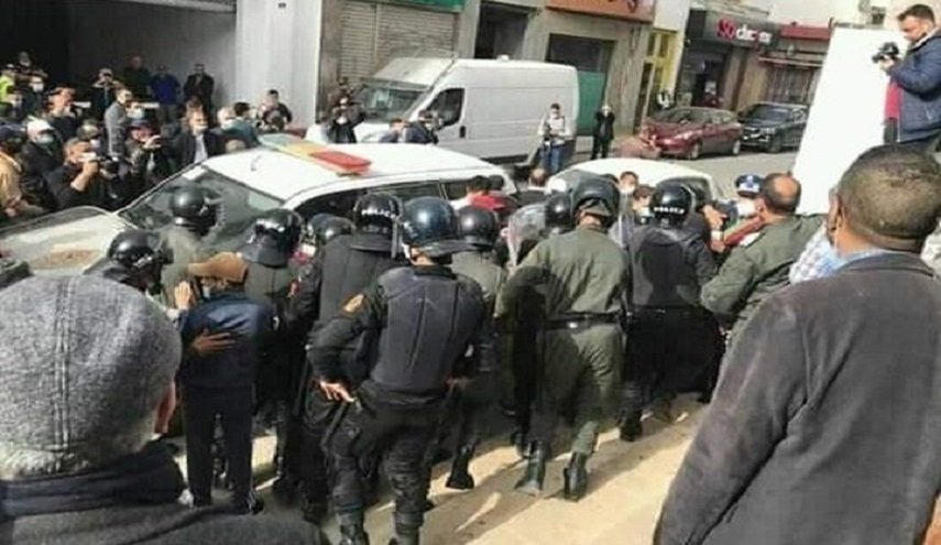 السلطات المغربية تمنع وقفة دعم الشعب الفلسطيني وضد التطبيع