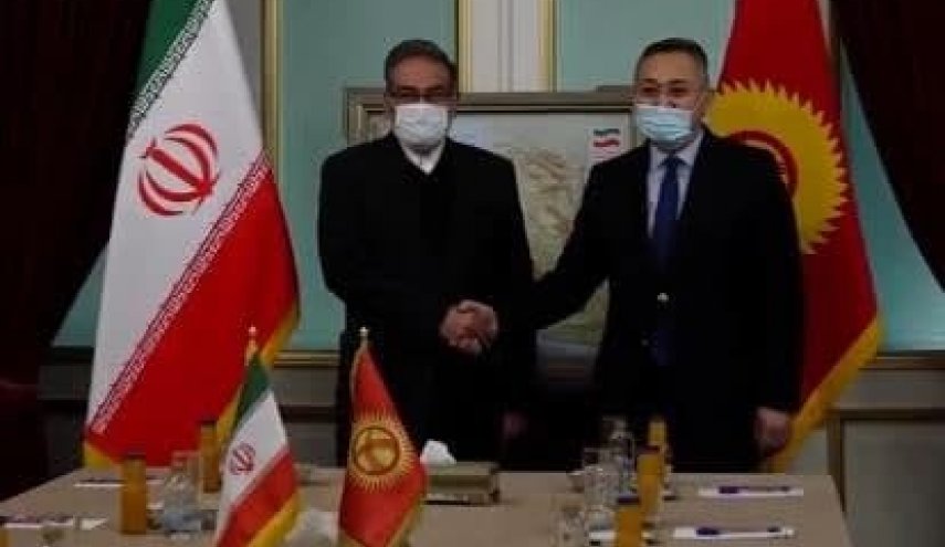 دیدار معاون رئیس امنیت ملی قرقیزستان با دریابان شمخانی