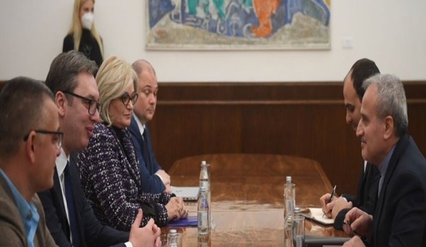 الرئيس الصربي يؤكد تطلع بلاده لتطوير التعاون مع طهران