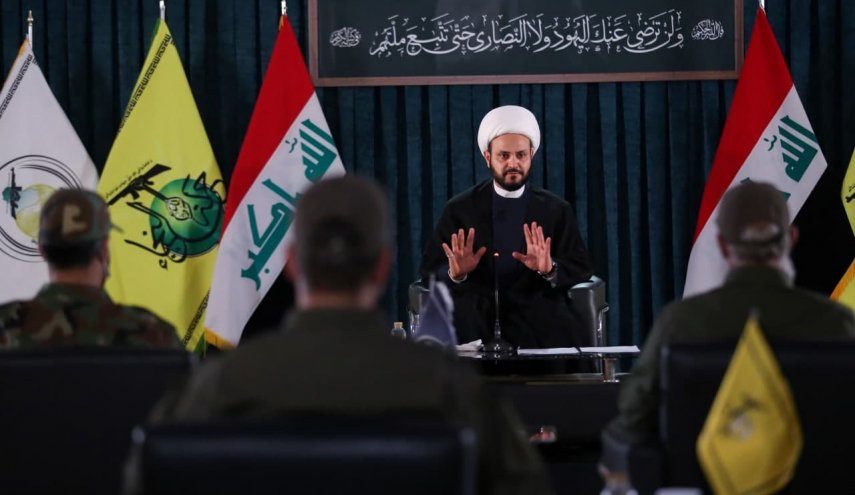 دبیرکل نُجَباء: آمریکا پایان ۲۰۲۱ از عراق خارج نمی‌شود