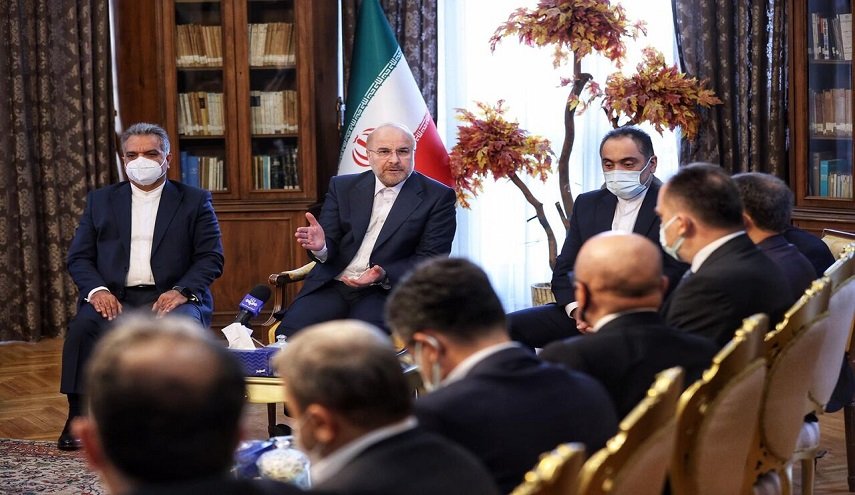 رئيس البرلمان الايراني: أولويتنا تطوير العلاقات مع الجوار