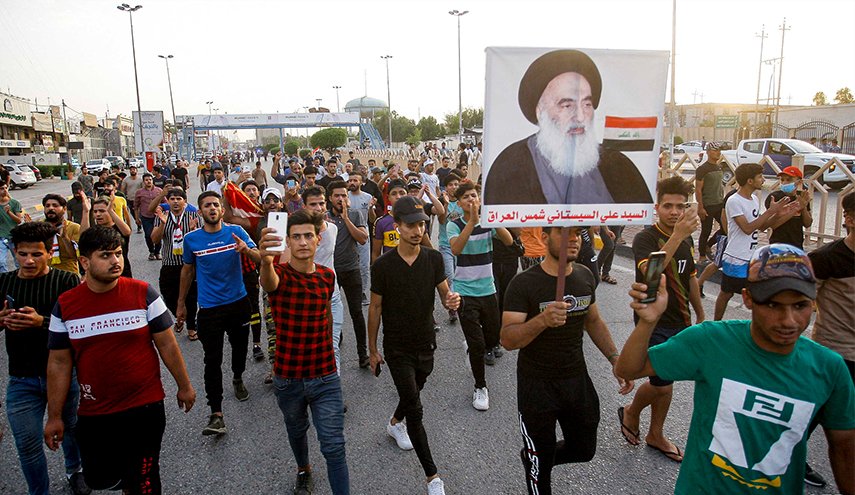 لجنة التظاهرات: السيد السيستاني رفض مقابلة بلاسخارت