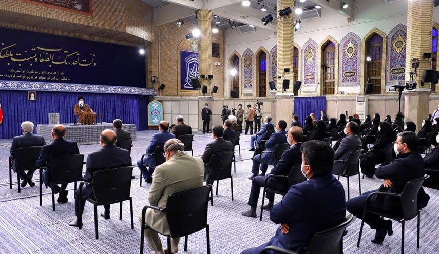 دیدار پرستاران و خانواده شهدای سلامت با رهبر معظم انقلاب