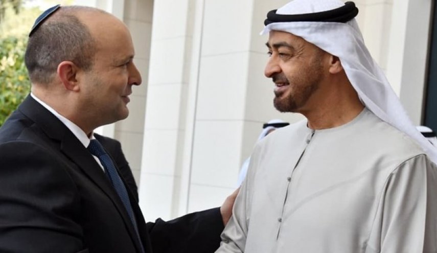 نخست‌وزیر رژیم صهیونیستی با ولی‌عهد امارات دیدار کرد