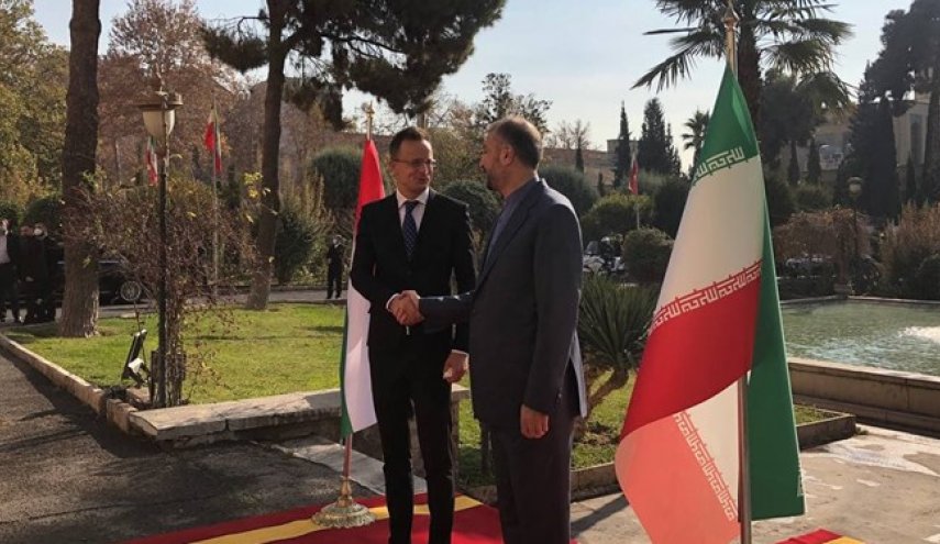 وزیر خارجه مجارستان با امیرعبداللهیان دیدار کرد