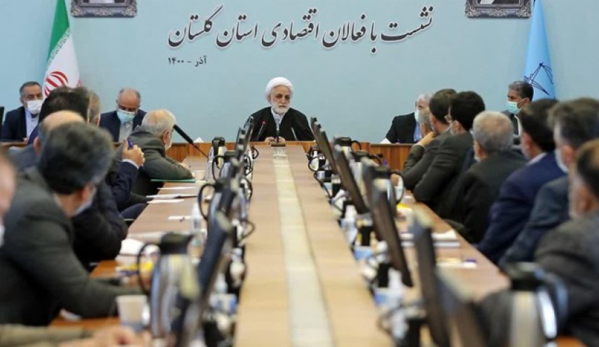 دیدار فعالان اقتصادی با رئیس قوه قضاییه/ چطور اختلاس‌گر ۲ هزار میلیاردی مکلف به لایروبی خلیج گرگان شود؟