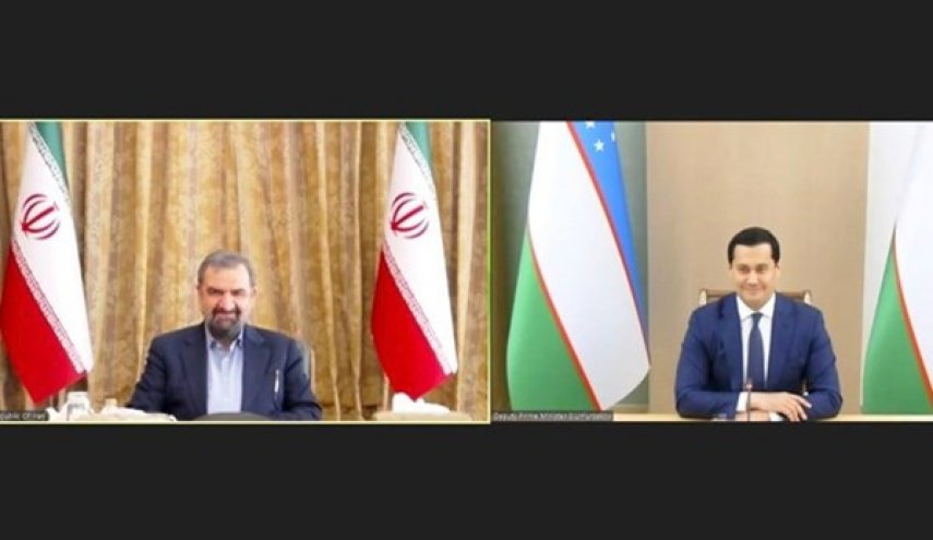 ايران واوزبكستان تؤكدان على تطوير التعاون الاقتصادي