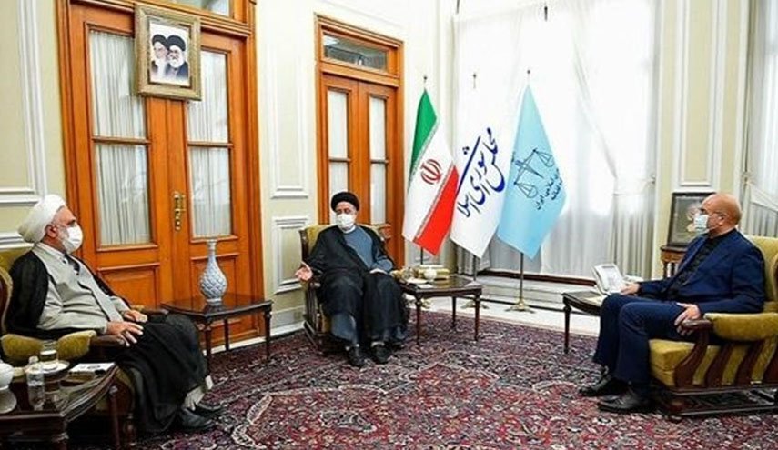 نشست مشترک سران قوا به میزبانی رییس مجلس برگزار شد