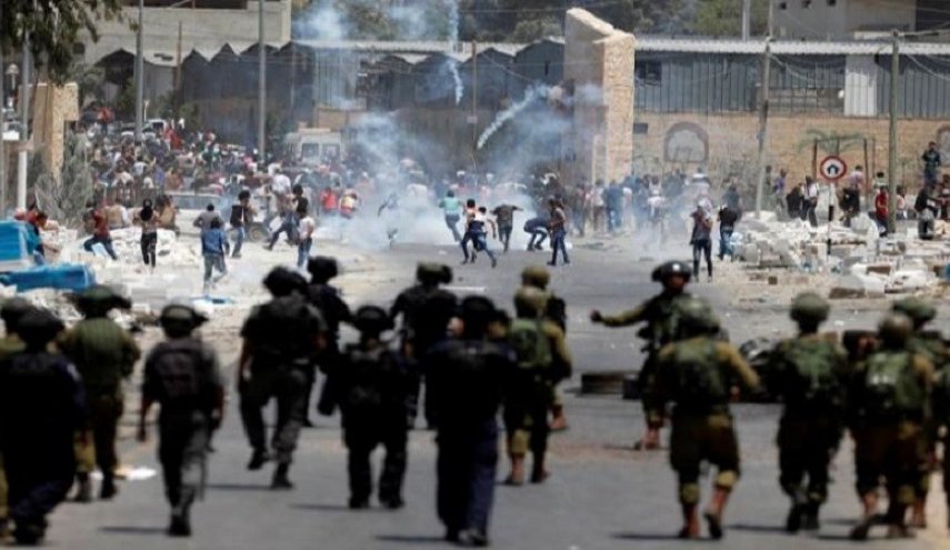 إصابة 4 فلسطينيين وطفل بمواجهات مع قوات الاحتلال في كفر قدوم