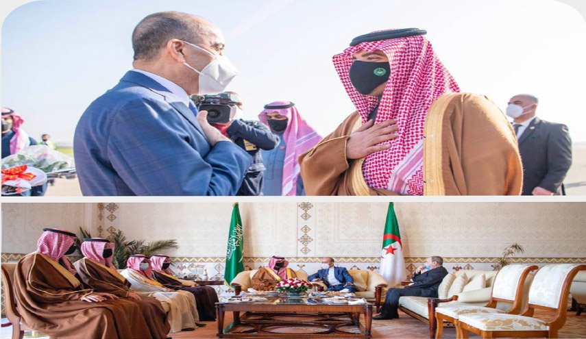 وزير الداخلية الجزائري يستقبل نظيره السعودي