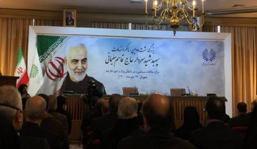 مراسم بزرگداشت دومین سالگرد شهید سلیمانی با حضور سردار قاآنی و امیرعبداللهیان