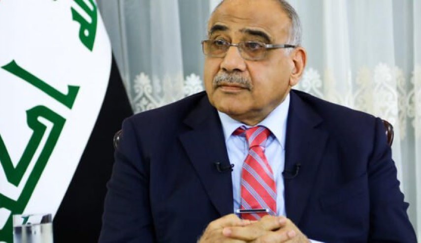 عبدالمهدی:شهیدان سلیمانی و ابومهدی نوید پایان اشغالگری و سازش را می‌دهند