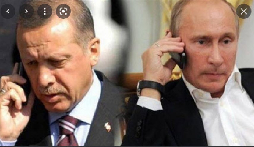 گفت‌وگوی تلفنی اردوغان و پوتین درباره مسائل منطقه و جهان