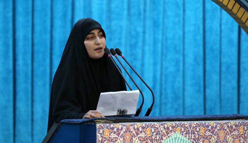 زینب سلیمانی: به‌زودی انتقام فرماندهان شهید را می‌گیریم

