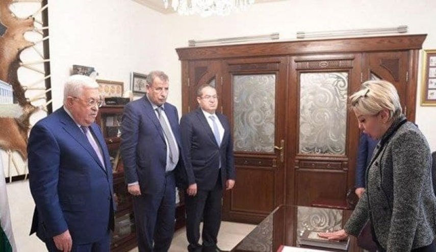 سفیر جدید فلسطین در ایران در برابر «محمود عباس» سوگند خورد