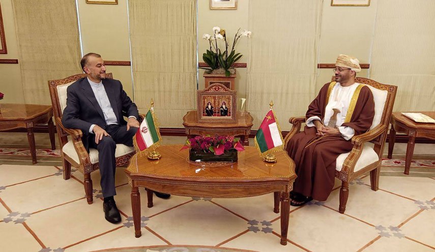 دیدار امیرعبداللهیان با وزیر امور خارجه سلطنت عمان + تصاویر