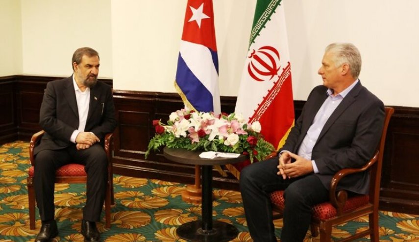 رضایی با رئیس جمهور کوبا دیدار کرد/ پیشنهاد تشکیل اتحادیه تجاری مشترک
