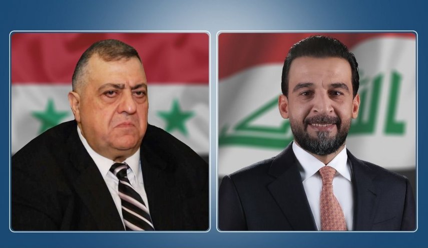رئيس البرلمان السوري يؤكد للحلبوسي حرصه على استمرار التعاون