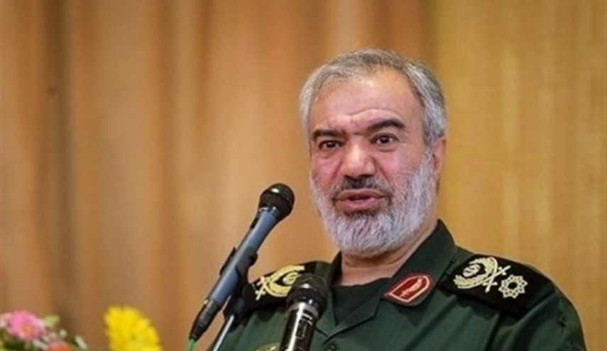 سردار فدوی: رزمندگان یمنی ‌به کسی نیاز ندارند/ قطعاً بر دشمن غلبه می‌کنند/ آمریکا و اسرائیل به بمباران زنان و کودکان روی آورده‌اند