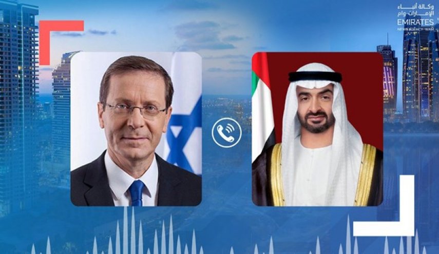 تماس تلفنی رئیس رژیم صهیونیستی با بن زاید درباره حملات تنبیهی یمن