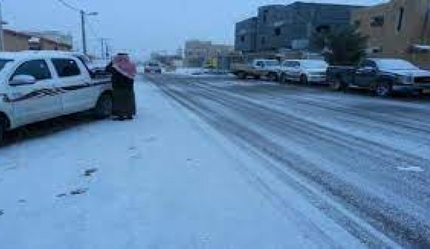 مدينة القريات السعودية تسجل أدنى درجة حرارة منذ 30 عاما