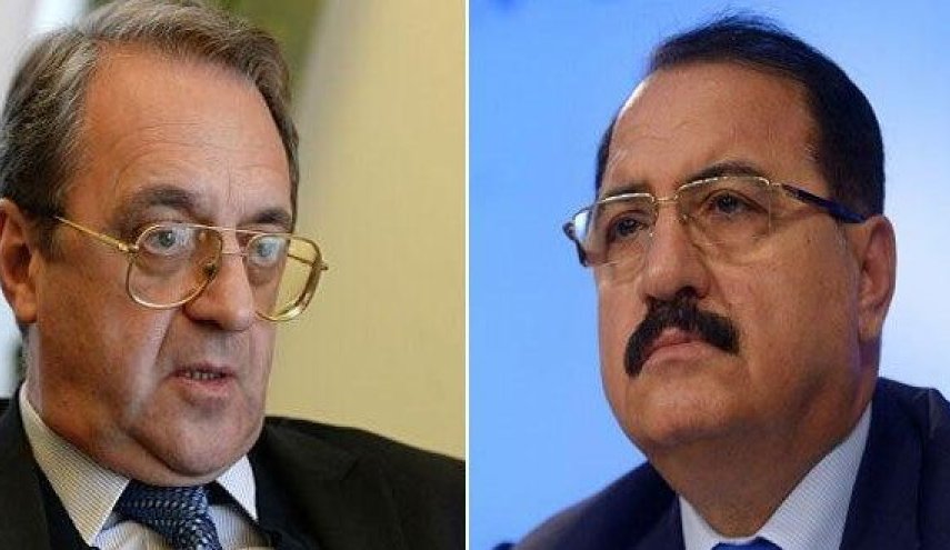 بوغدانوف وحداد يبحثان تطورات الوضع في سوريا 