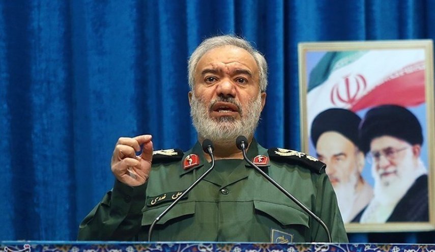 سردار فدوی: آمریکایی ها حتی یک روز را هم برای دشمنی با ایران از دست نداده‌اند