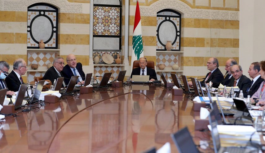 پایان تنش در دولت لبنان؛ جلسه کابینه پس از ۱۰۰ روز تشکیل شد