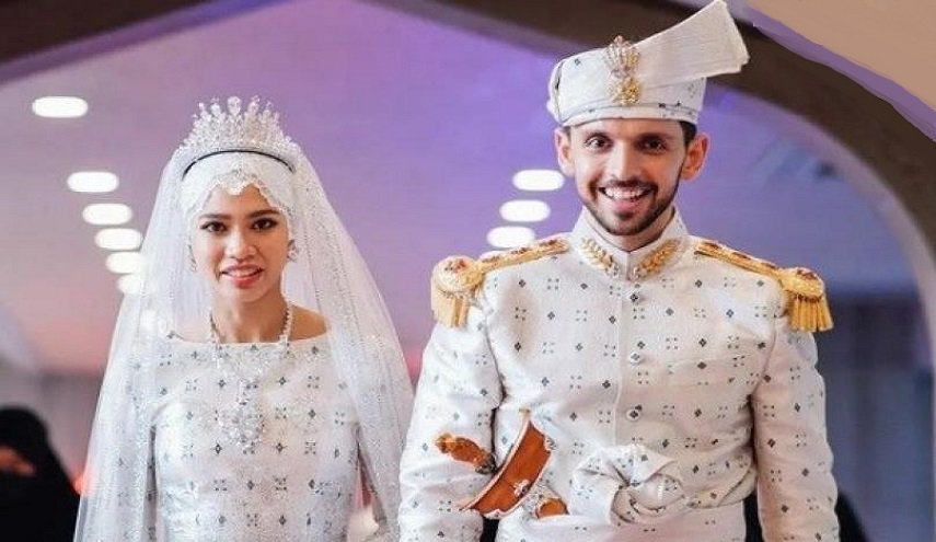 شاهد/ حفل زفاف أسطوري لابنة سلطان بروناي وإشادات بالعريس 'الأجنبي'!