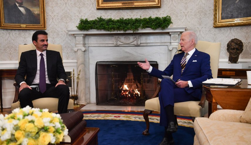 بايدن يستقبل أمير قطر في البيت الأبيض