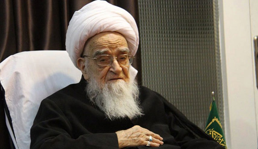 پیکر آیت‌الله صافی‌گلپایگانی در کربلا به خاک سپرده می‌شود