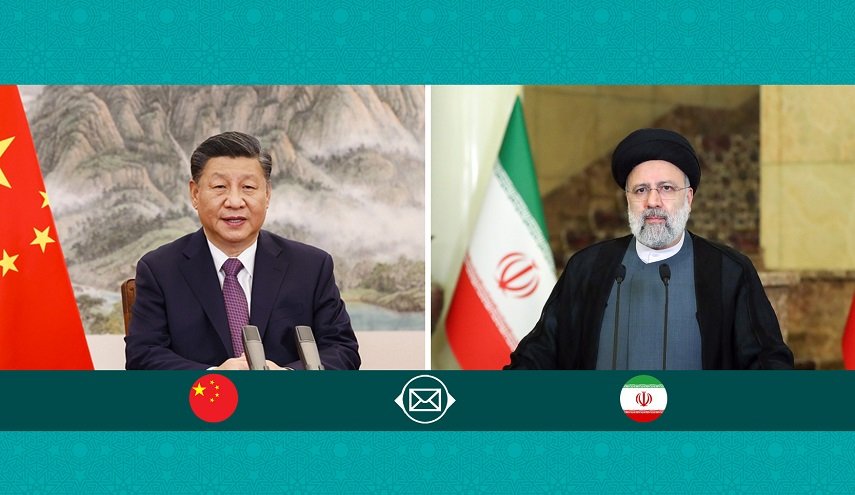 رئيسي یهنیء نظيره الصيني بمناسبة رأس السنة الصينية