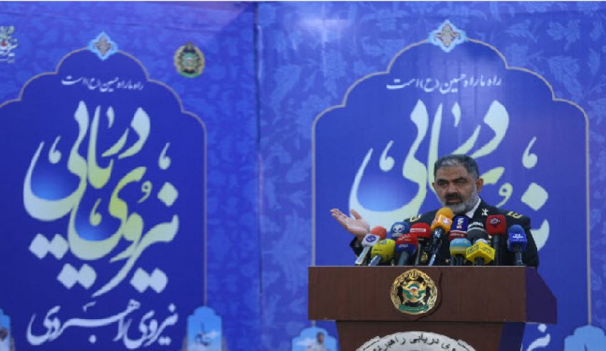 دریادار ایرانی: جوانان ایرانی در دریاها اقتدار می‌آفرینند