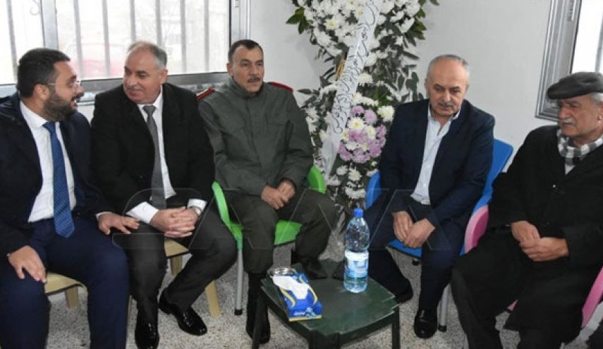 الرئيس الأسد يكلف أبوسعدي بالتعزية في الشهيد ميهوب