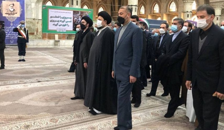 امیرعبداللهیان و مدیران ارشد دستگاه دیپلماسی با آرمان های امام راحل تجدید میثاق کردند