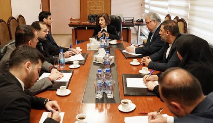 شعبان تؤكد لنوروزي اهمية التعاون السوري الإيراني بمجال الإعلام