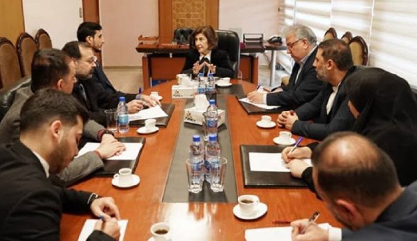 دیدار معاون برون مرزی صداوسیما با مشاور بشار اسد| نوروزی: مبارزه غرب با رسانه ما، نشانگر تأثیرگذاری قدرتمند آن در محافل اجتماعی غربی است/ شعبان: بهترین راه انتقام شهادت حاج قاسم، تقویت راه سردار است