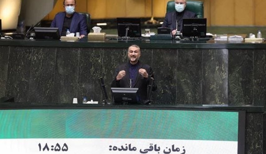 جلسه غیرعلنی مجلس با امیرعبداللهیان