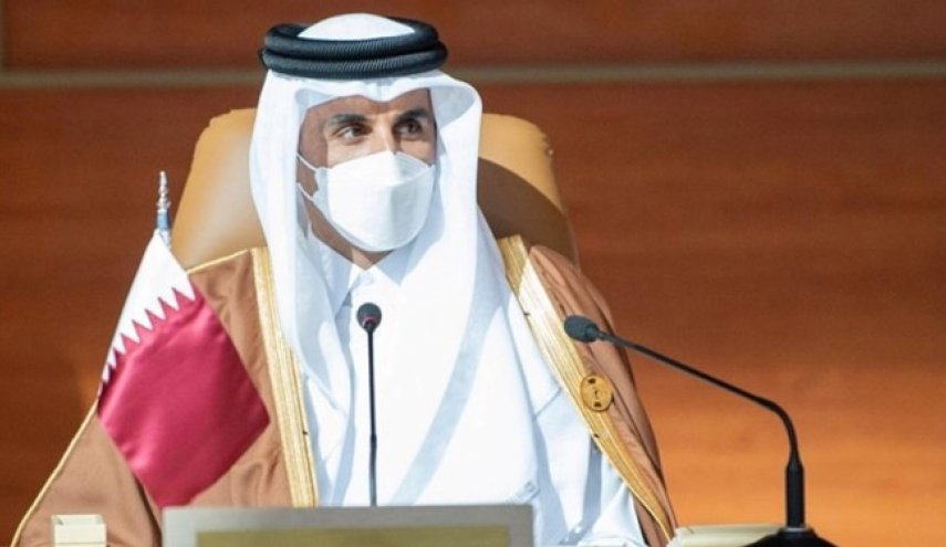 امیر قطر سالروز پیروزی انقلاب را تبریک گفت
