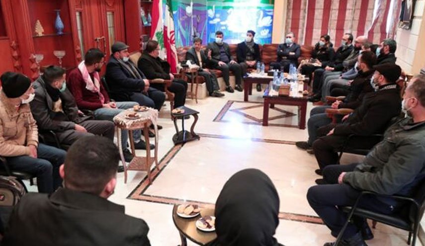 فعالان مدنی لبنان، فلسطین و سوریه با رایزن فرهنگی ایران در بیروت دیدار کردند