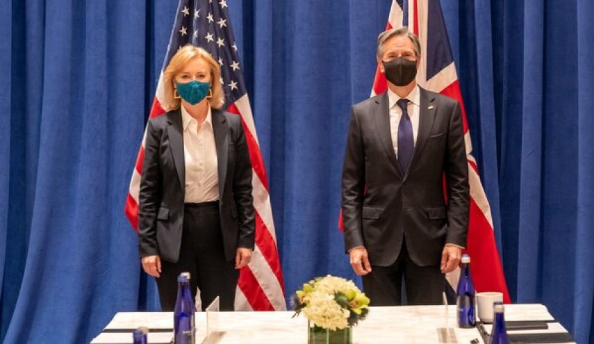 گفت‌وگوی وزیران خارجه آمریکا و انگلیس درباره مذاکرات وین
