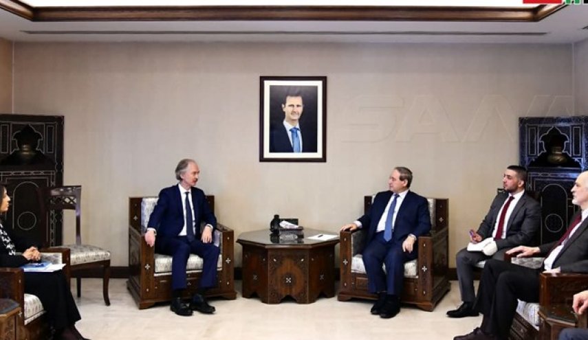 نماینده سازمان ملل به دمشق رفت
