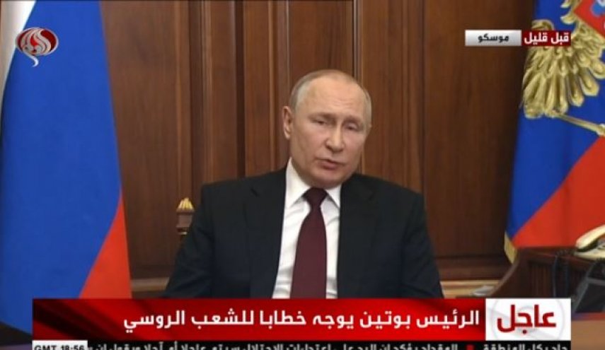 بوتين: كل ما يهم القادة الاوكرانيين هو حساباتهم في بنوك الغرب وليس مصالح الشعب	