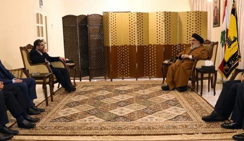 دیدار وزیر ایرانی با سید حسن نصرالله
